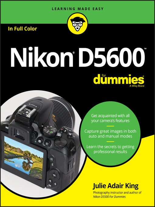 Upplýsingar um Nikon D5600 For Dummies eftir Julie Adair King - Biðlisti